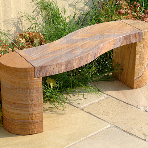 Curved Bench